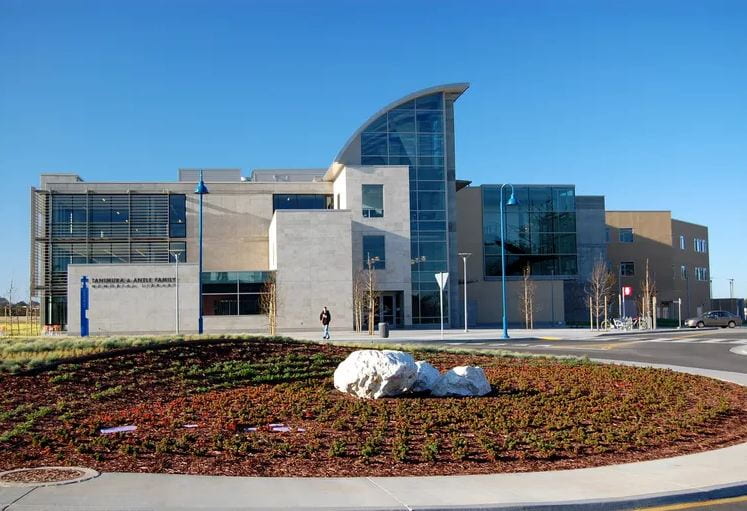 Outside image of CSUMB campus building