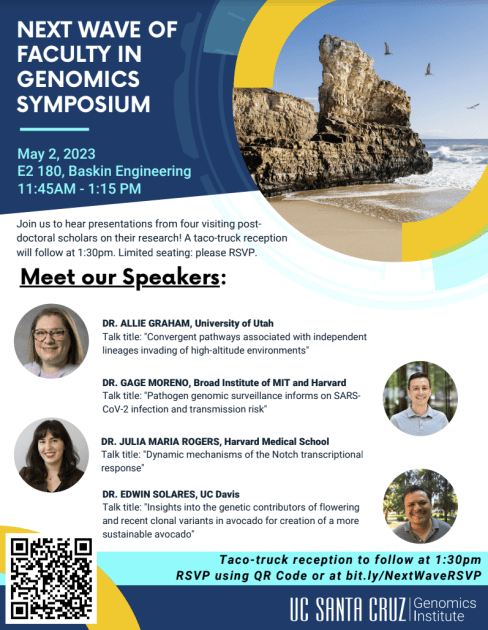 Next Wave Faculty In Genomics Symposium Flyer