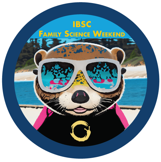 Family Science Weekend otter sticker